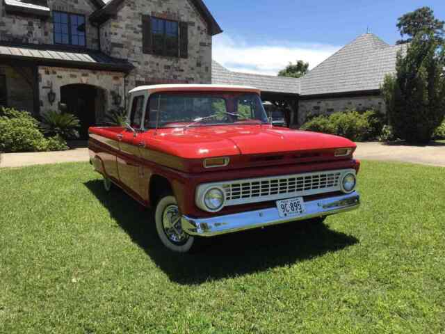 1963 Chevrolet C10/K10 (Red/Red)