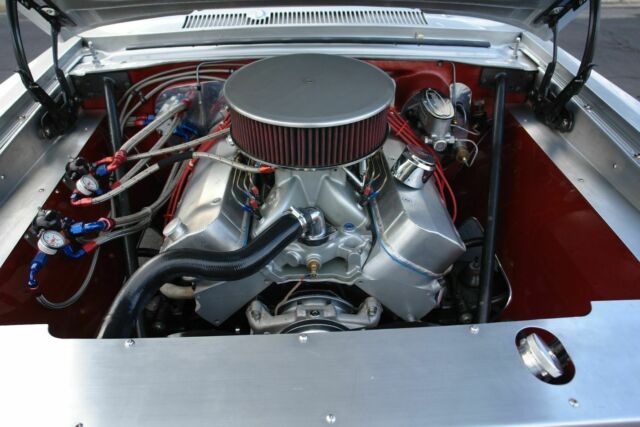 1963 Chevrolet Nova (Burgundy/Gray)