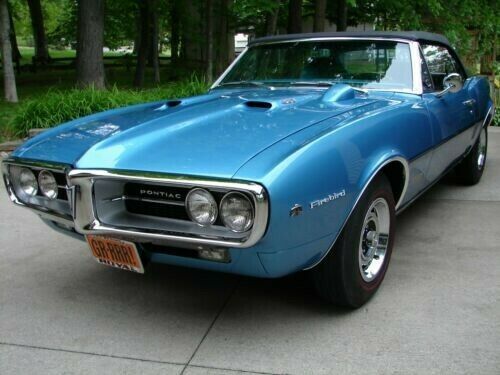 1967 Pontiac Firebird (Blue/Blue)
