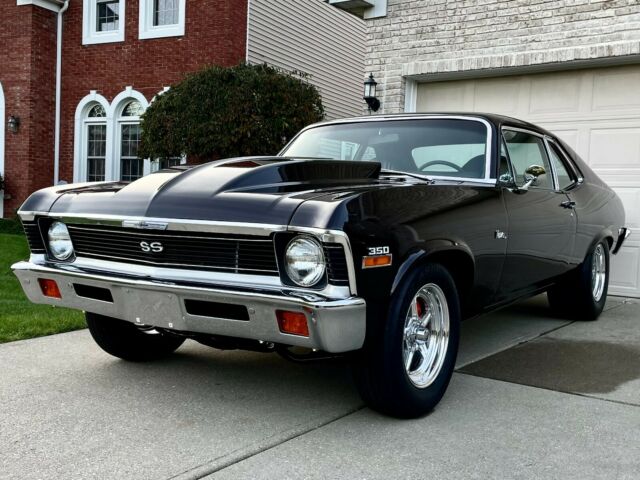 1972 Chevrolet Nova (Black Cherry/Black)