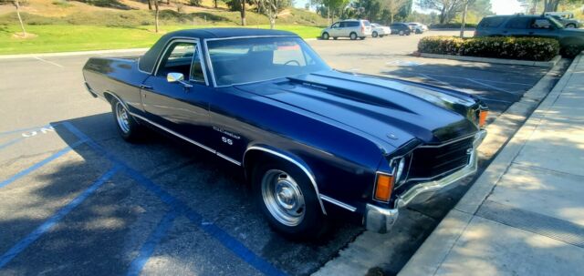 1972 Chevrolet El Camino (Blue/Black)