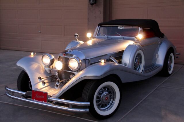 1936 Replica/Kit Makes 540K / 500K Mercedes-Benz (Silver/Red)