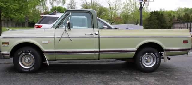 1972 Chevrolet C-10 (Green/Green)
