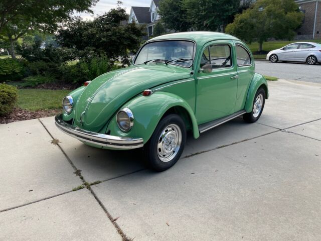 1977 Volkswagen Beetle (Pre-1980) (Green/Black)