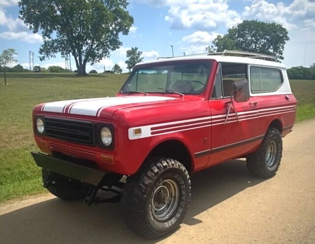 1978 International Harvester Scout (Red/Tan)