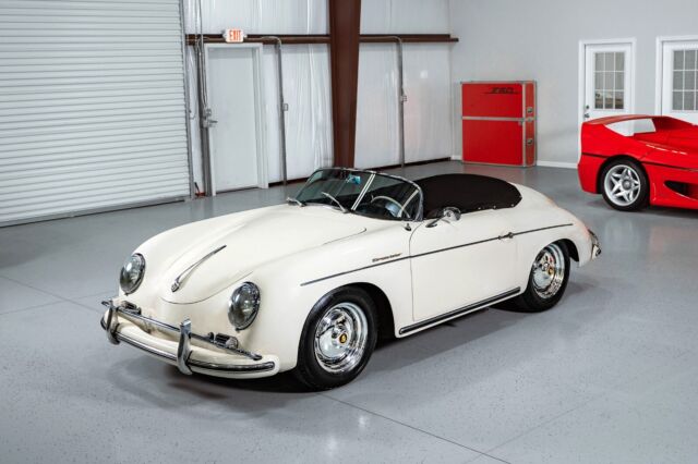1957 Porsche 356 (White/Black)