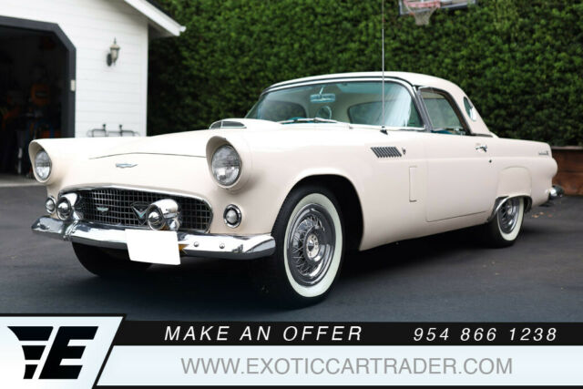 1956 Ford Thunderbird (Colonial White/Peacock Blue)