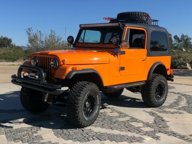 1979 Jeep CJ (Orange/Black)