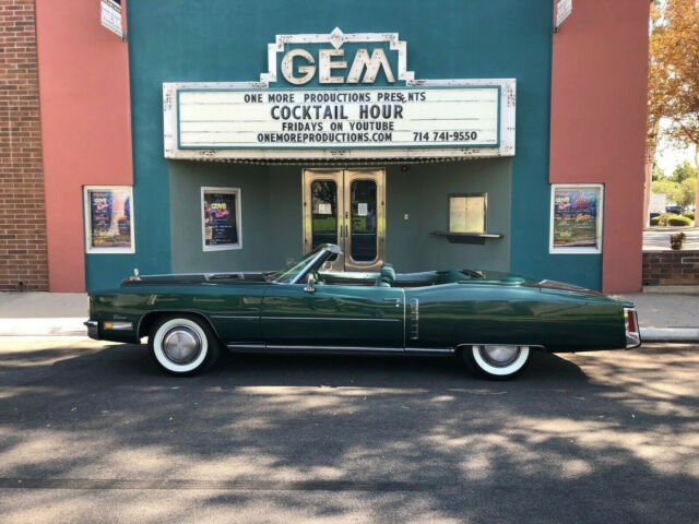 1972 Cadillac Eldorado (Blue/Brown)