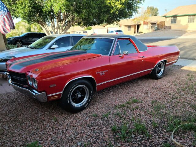 1970 Chevrolet El Camino (Red/Black)