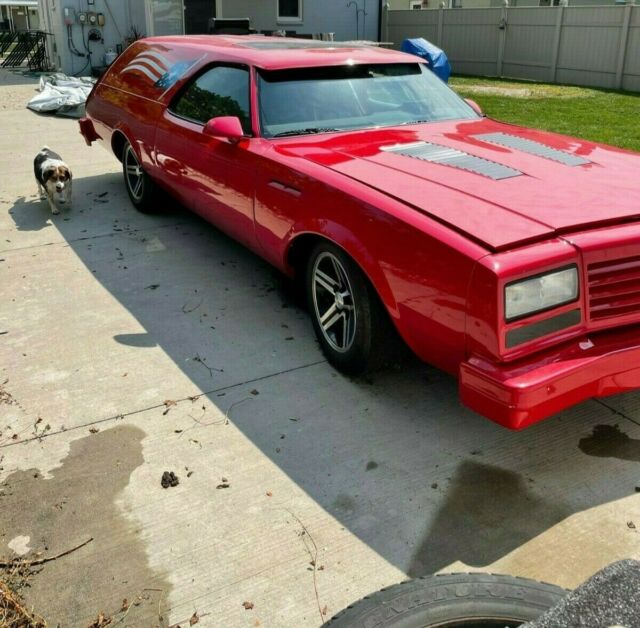 1976 Chevrolet El Camino (Red/Gray)