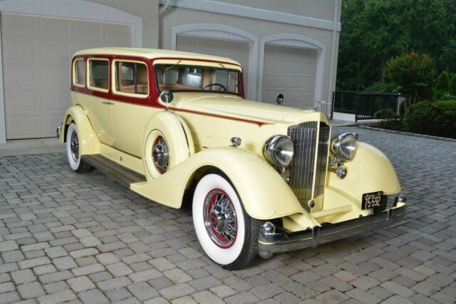 1934 Packard Model 1108 (Orange/Tan)