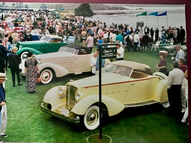 1934 Packard Model 1108 (Orange/Tan)