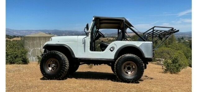 1963 Willys Custom 300 (White/Black)
