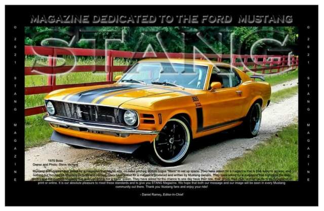 1970 Ford Mustang (Grabber Orange/Black)