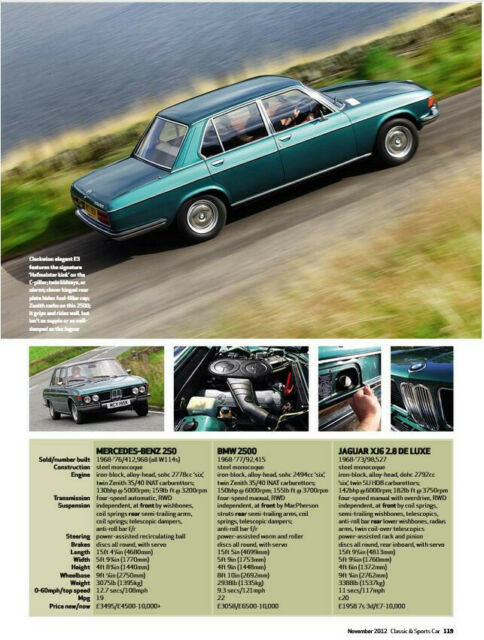 1972 BMW 2500 (Tundra Green Metallic/Tan)