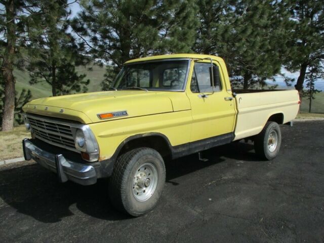 1969 Ford F-250 (Yellow/Yellow)