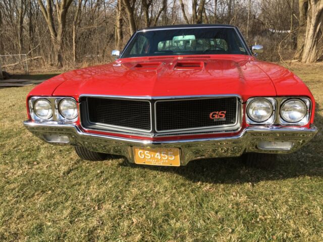 1970 Buick GS 455 (Red/Brown & beige)