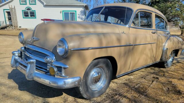 1950 Chevrolet Fleetline (Gold/Gray)