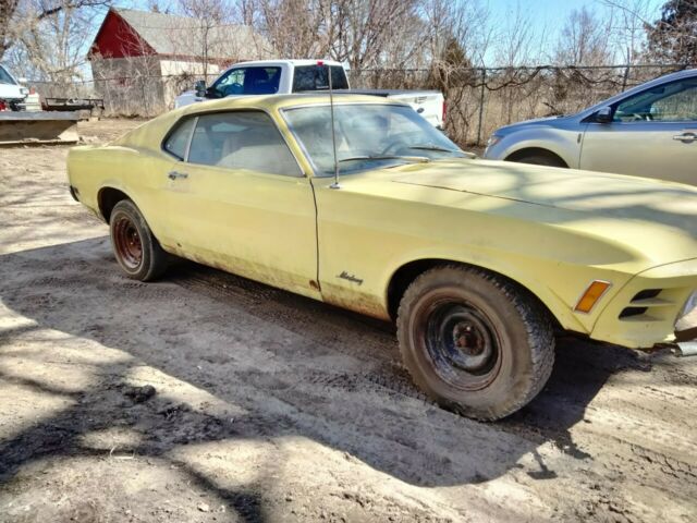 1970 Ford Mustang (Yellow/White)