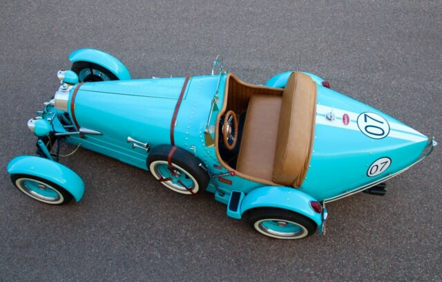 1927 Replica/Kit Makes Bugatti Type 35 B (Teal/Brown)