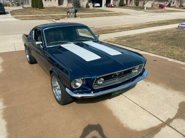 1968 Ford Mustang (LAGUNA-SECA BLUE/BLACK AND BLUE)