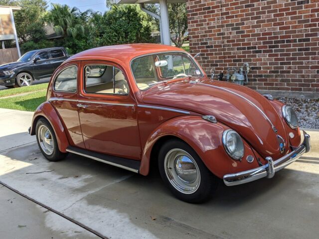 1960 Volkswagen Beetle (Pre-1980) (Red/Black Standard)