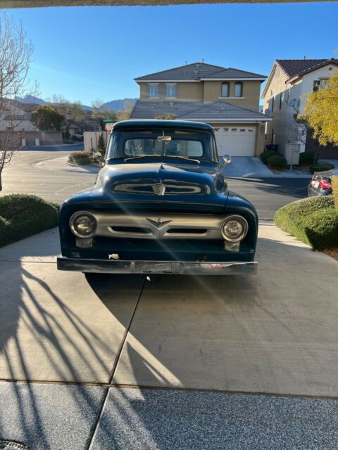 1956 Ford F-100 (Blue/Gray)