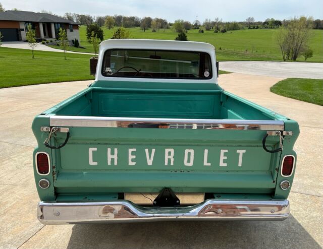 1966 Chevrolet C-10 LS Swap SWB Big Back Glass (Green/Green)