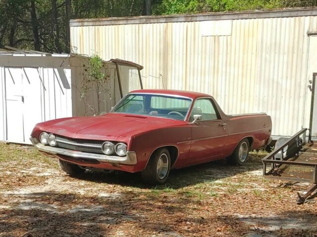 1970 Ford Ranchero (Red/Brown)