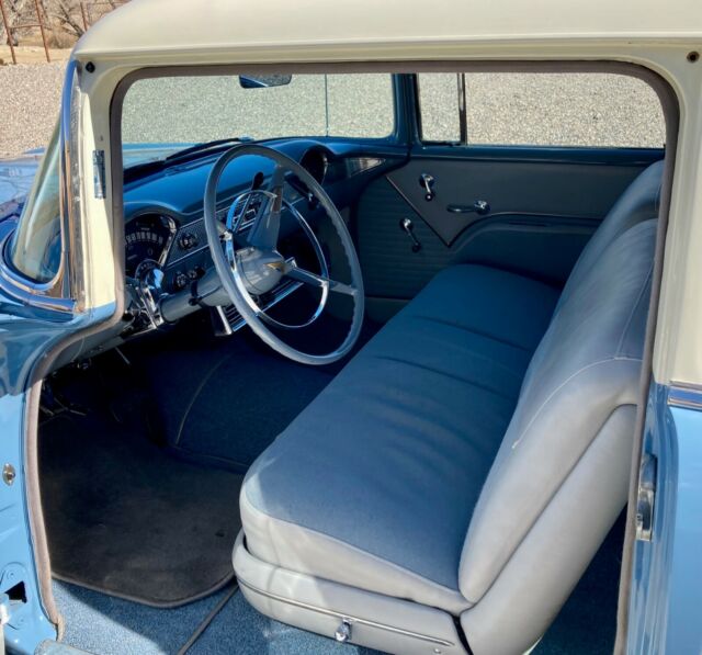 1955 Chevrolet Bel Air/150/210 (Blue/Blue)