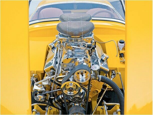 1960 Austin Healey Sprite (Yellow/Tan)