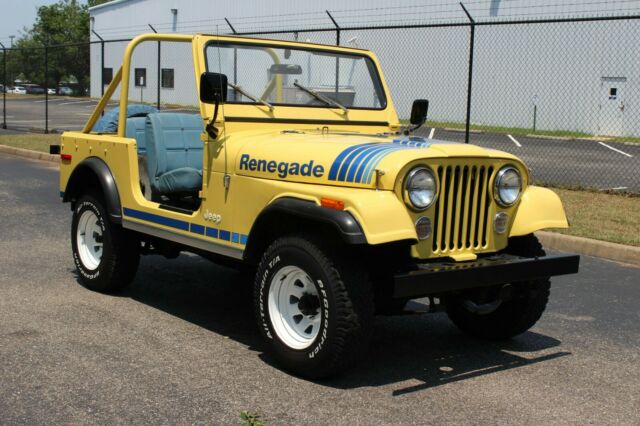 1979 Jeep CJ (Yellow/Blue)