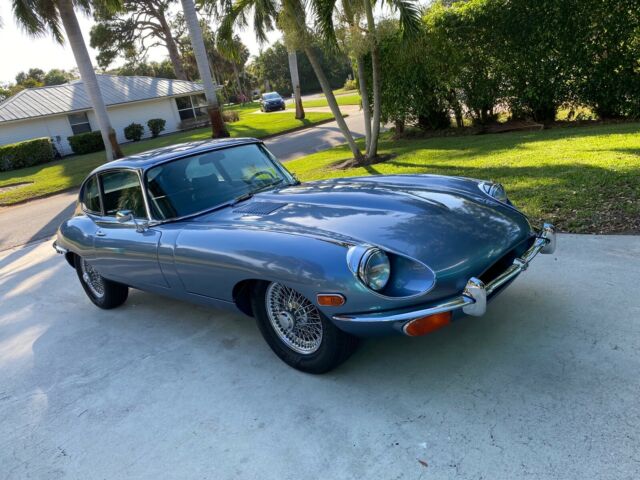 1969 Jaguar E-Type XK-E (Blue/Gray)