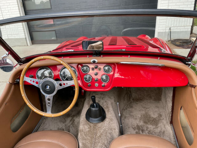 1961 Triumph TR3A (Red/Tan)