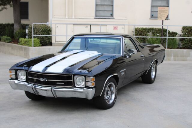 1971 Chevrolet El Camino (Black/Black)