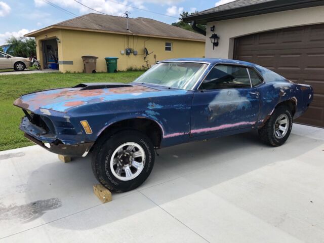 1970 Ford Mustang (Blue/Blue)