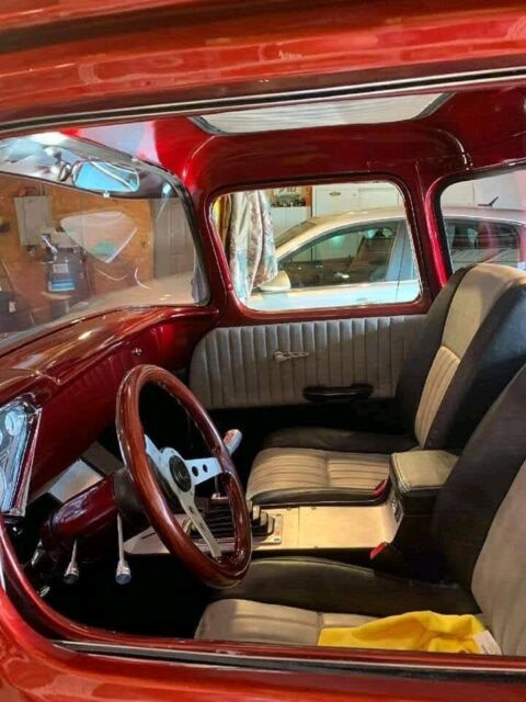 1956 Chevrolet 3100 Cameo Carrier (Red/Tan)