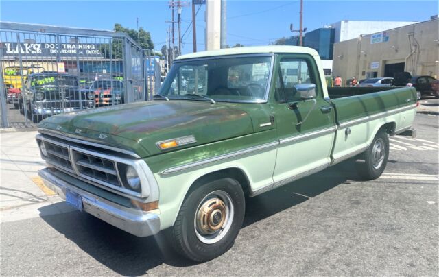 1971 Ford F-250 (Green/Green)