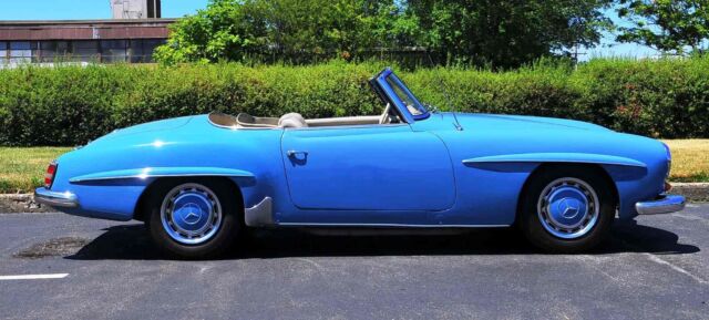 1962 Mercedes-Benz 190-Series (Blue/Tan)