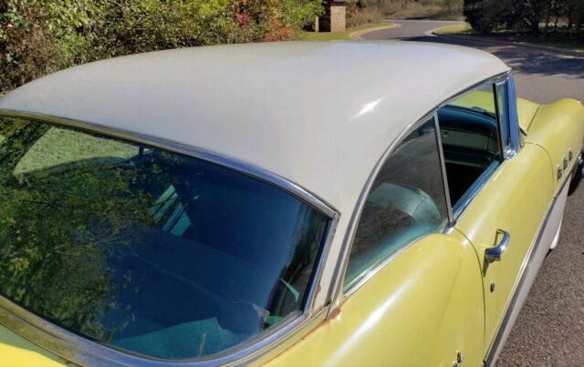 1955 Buick Riviera (Yellow/Alpine White)