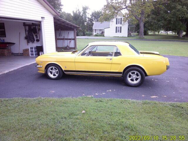 1965 Ford Mustang (Yellow/Black)