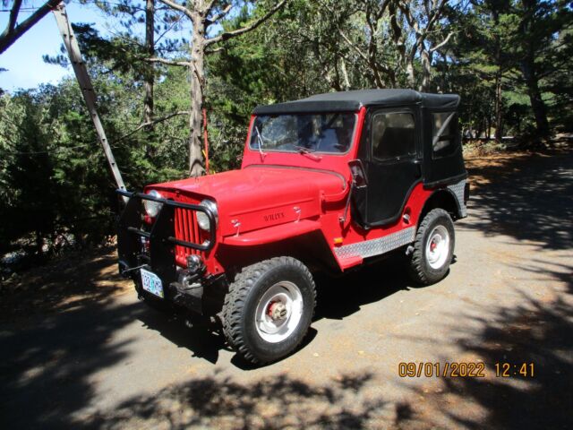 1953 Willys Jeep (Red/Black)