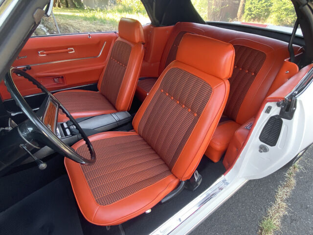 1969 Chevrolet Camaro (Dover White with orange stripes/Houndstooth)