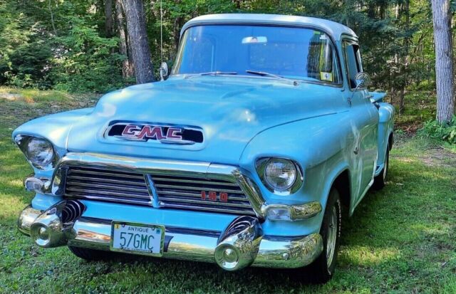 1957 GMC 100 (Blue/Blue)