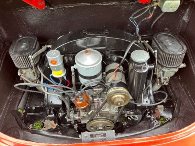 1965 Porsche 356 (Red/Tan)