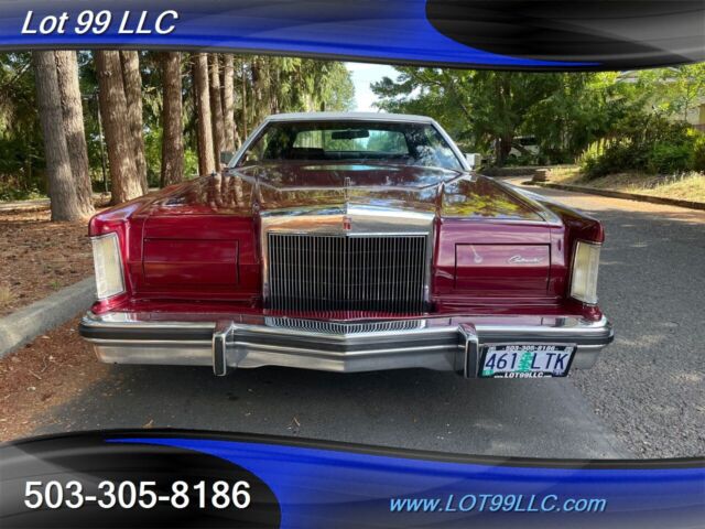 1978 Lincoln Continental (Red/Red)